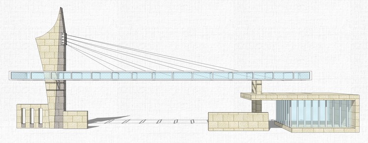 厂区学校工厂厂房入口大门SU模型工业产业园医院门楼sk-景观建筑资源