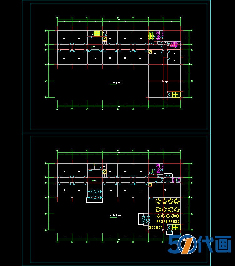 工业园厂房CAD图纸SU模型配套文件产业园厂区办公楼工厂设-景观建筑资源