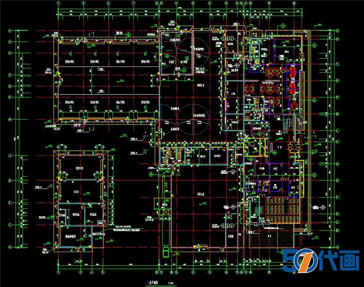 工业园厂房CAD图纸SU模型配套文件产业园厂区办公楼工厂设-景观建筑资源