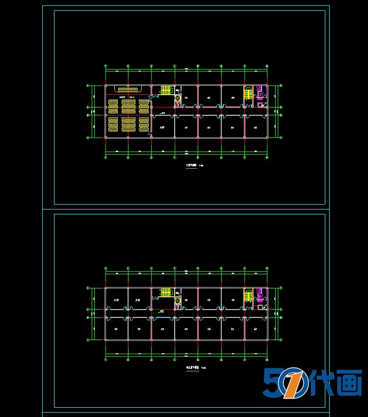 工业园厂房CAD图纸SU模型配套文件产业园厂区办公楼工厂设-景观建筑资源