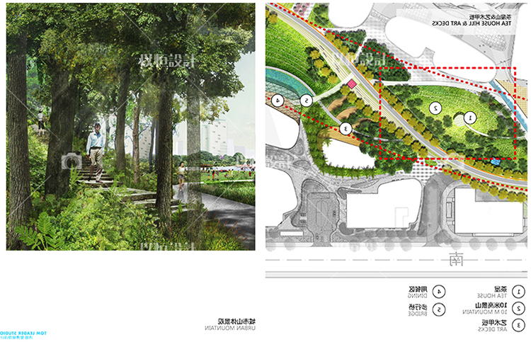 景观园林大道方案文本公道路设计环境绿化设计文本建筑景观规划资料景观轴-景观建筑资源