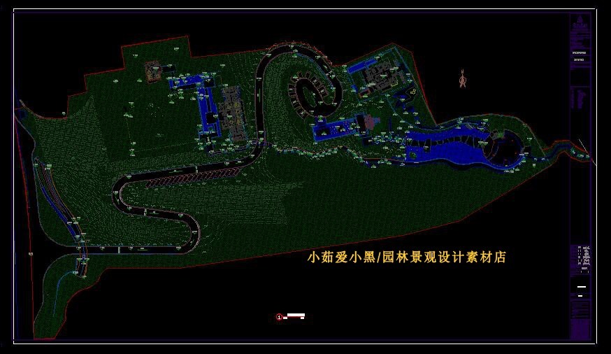 龙湖舜山府小区景观设计方案施工图CADSU模型草图模型SU模型