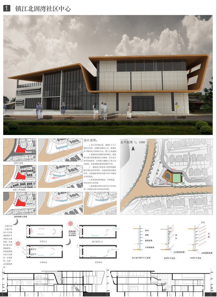 老八校建筑设计源文件PSD模板毕业设计竞赛景观园林-景观建筑资源