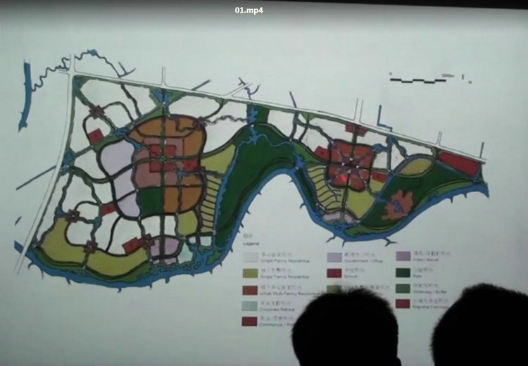 大院建筑总图培训视频教学住宅区小区规划总图方案-景观建筑资源