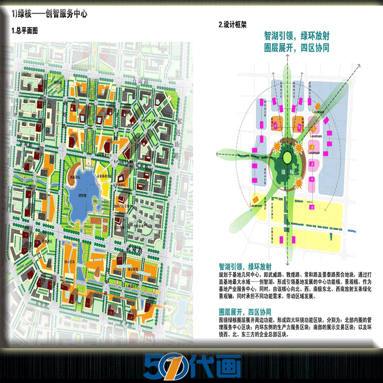 高新科技软件园规划设计工业园建筑方案文本文化休闲创意创意-景观建筑资源