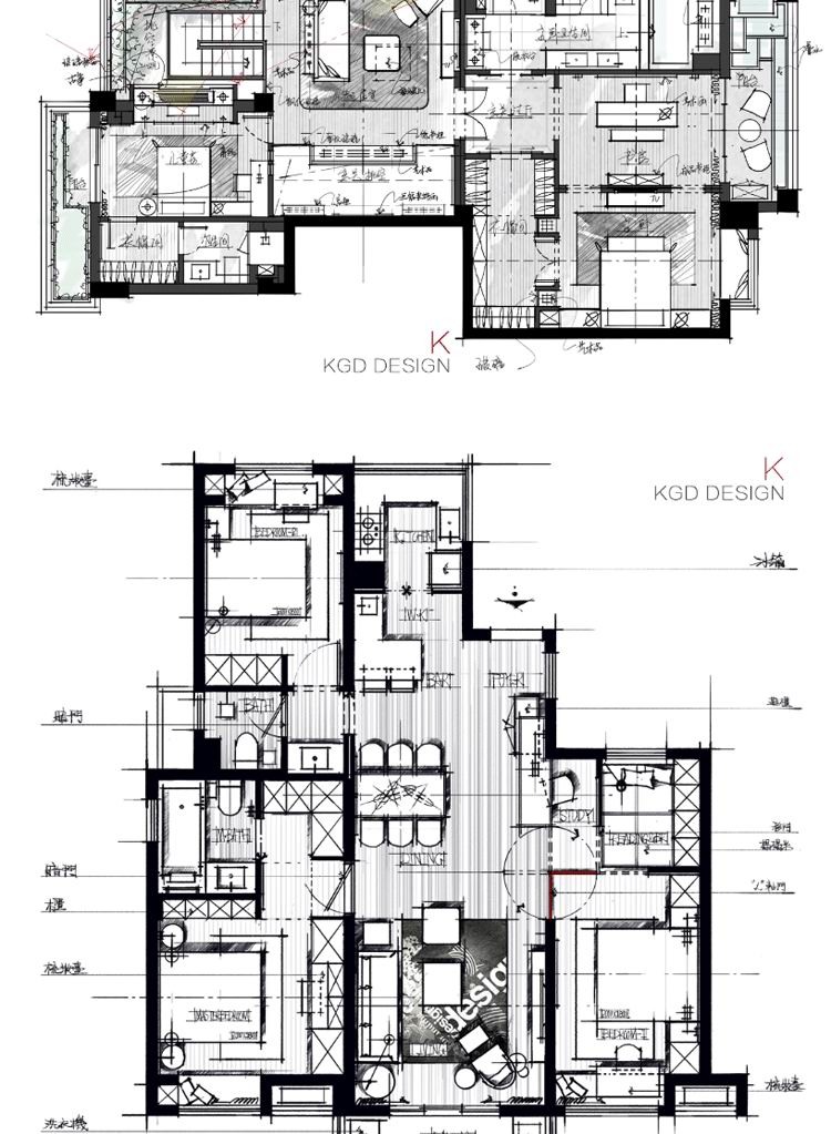 拓者老K平面户型优化高清视频教程电脑手绘室内设计-景观建筑资源