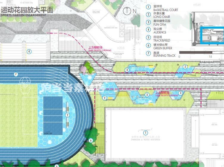 中小学校园景观概念设计设计方案效果图平面分析图汇报合集