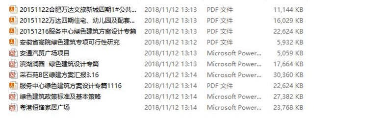 精品绿色建筑建筑景观规划资料合集（案例+施工图+申报材料）