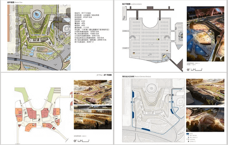 地铁上盖设计专题及景观建筑规划项目建筑景观规划资料【DTSG】