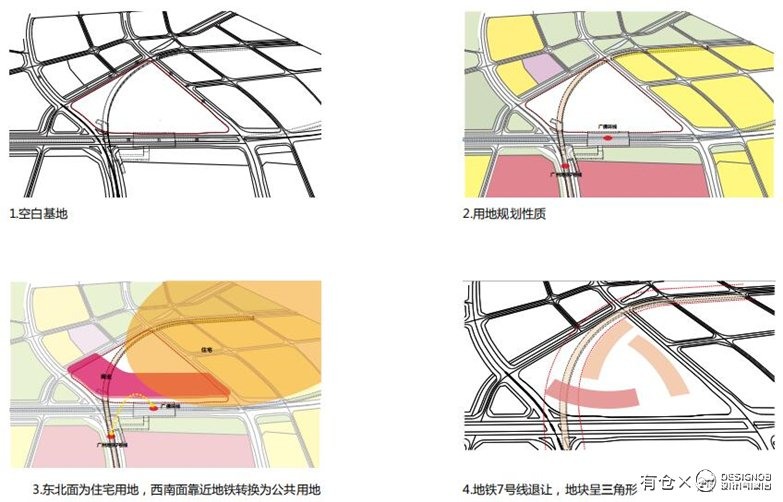 佛山市顺德区陈村TOD景观建筑规划项目概念设计规划及建筑方案