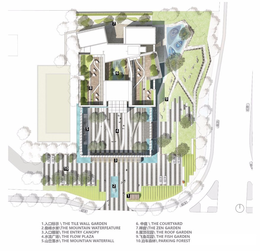 景观建筑资源-华润珠海横琴万象世界启动区售楼处上海柏涛