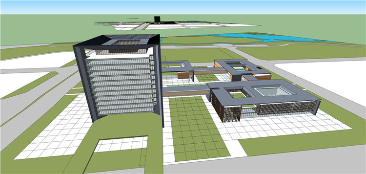 景观建筑资源-合肥新站高新区北航合肥科学城投标方案华东院