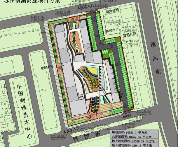 景观建筑资源-镇湖21-B-34#地块景观建筑规划项目苏秀天地景观建筑规划项目