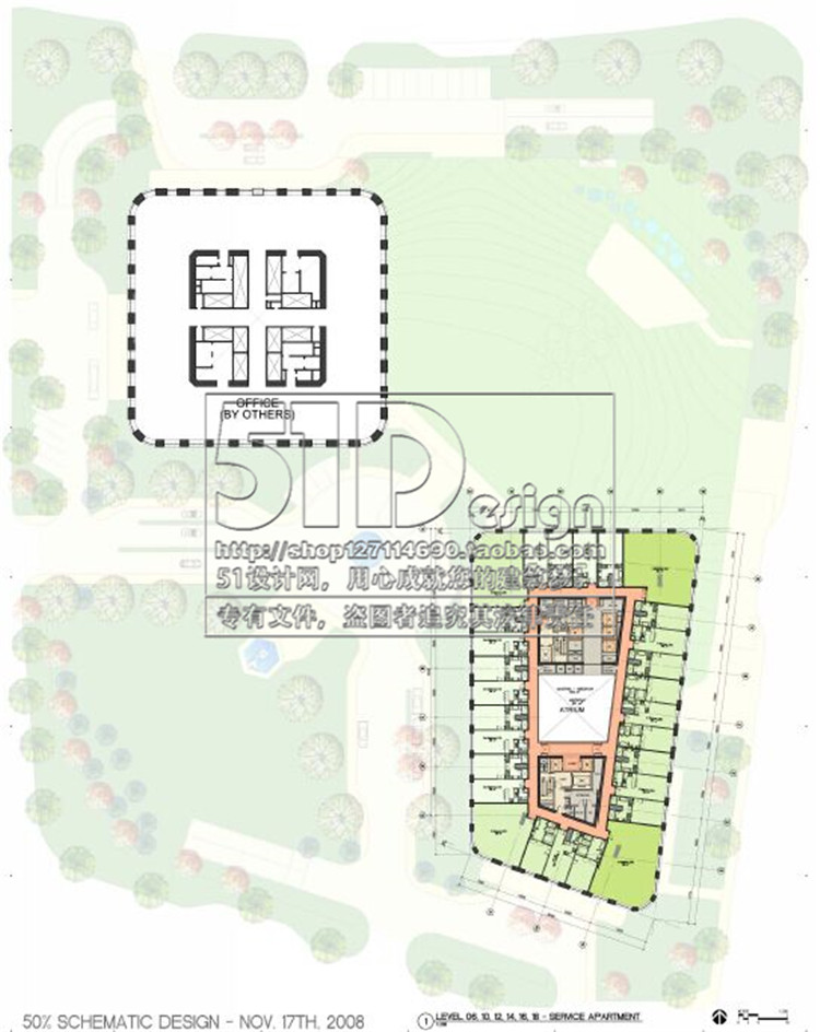 方案文本-马达思班超高层住宅办公楼设计高清矢量可无限放大PDF文本