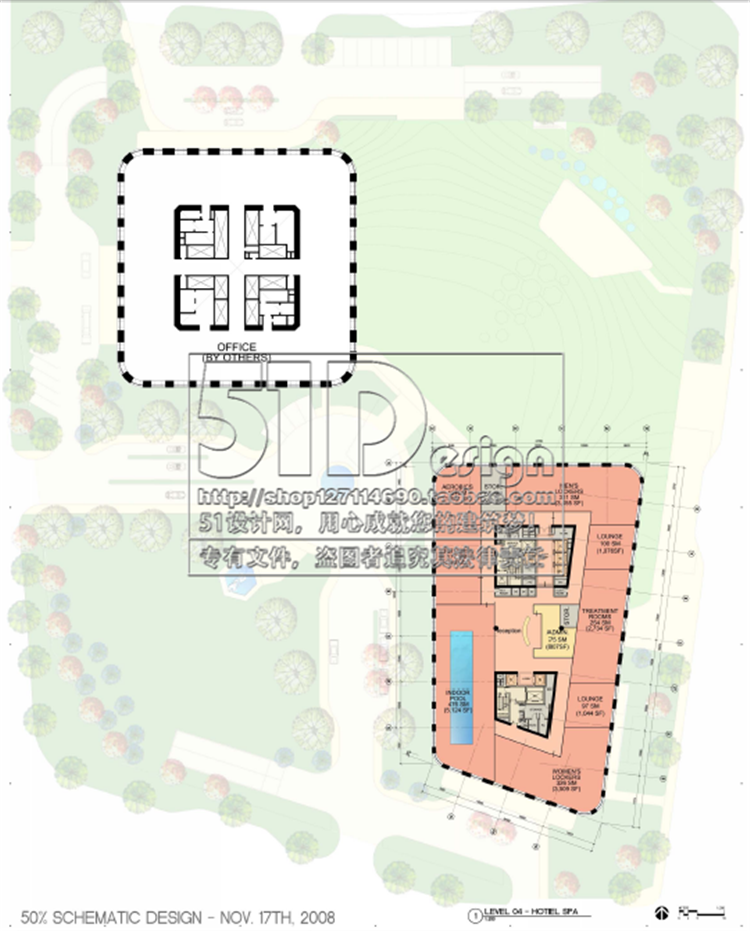 方案文本-马达思班超高层住宅办公楼设计高清矢量可无限放大PDF文本