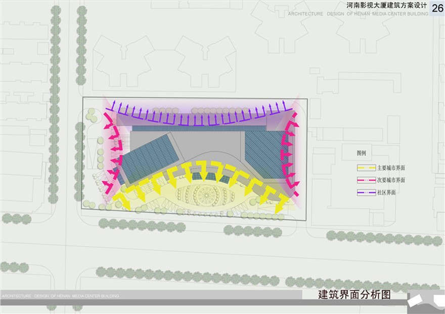 方案文本-办公楼-河南影视大厦建筑方案设计高清文本