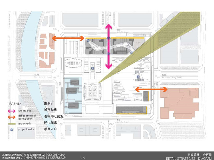 方案文本-广场办公楼现代风超高层住宅写字楼建筑景观分析图中标方