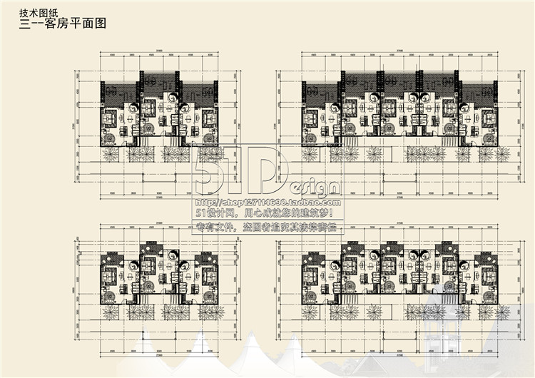 方案文本-泰式温泉度假酒店村概念设计规划方案建筑设计有效果图