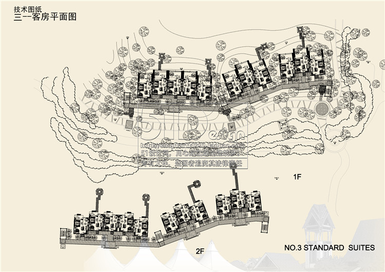 方案文本-泰式温泉度假酒店村概念设计规划方案建筑设计有效果图