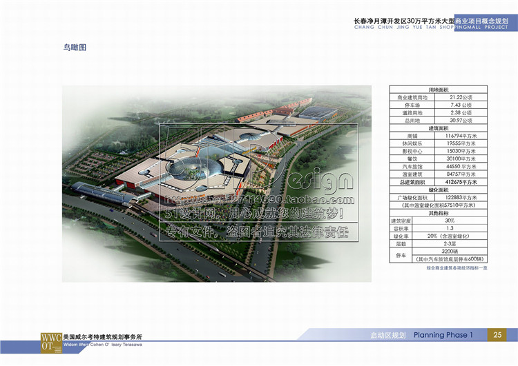 方案文本-规模化购物中心MALL设计文本美国威尔考特设计公司