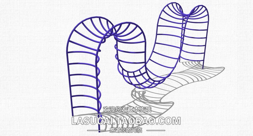 设计资源景观小区健身器材运动设施su模型sketchup组件图儿童