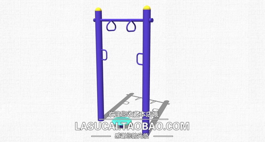 设计资源景观小区健身器材运动设施su模型sketchup组件图儿童