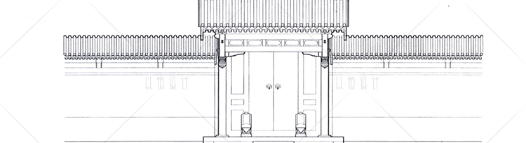 建筑景观资源63北京四合院建筑室内外效果平面讲解局部分析原创设计