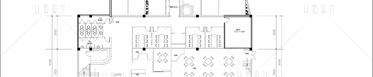 建筑景观-茶楼茶馆建筑装修设计CAD施工图纸平面详图原创设计