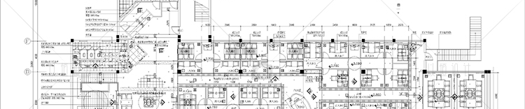 建筑景观-茶楼茶馆建筑装修设计CAD施工图纸平面详图原创设计