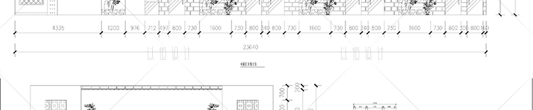 建筑景观-茶楼茶馆建筑装修设计CAD施工图纸平面详图原创设计