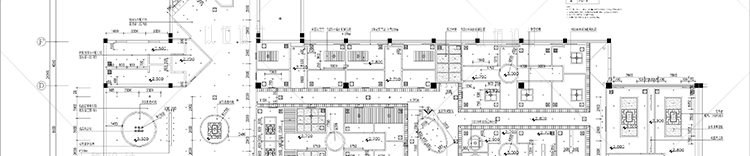 建筑景观-茶楼茶馆建筑装修设计CAD施工图纸平面详图原创设计