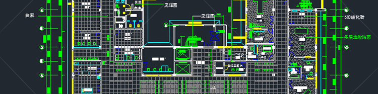 建筑景观-医院室内设计CAD建筑景观规划资料医院装修施工图效果图原创设计