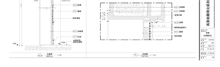 建筑景观-中式现代风欧式美式商业别墅装修效果图带CAD施工图图纸原创设计