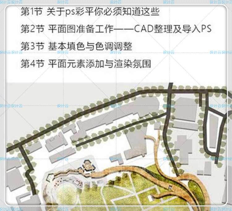 设计资源园林景观设计师自学视频教程PS-SU-CAD-3D-Lumion8