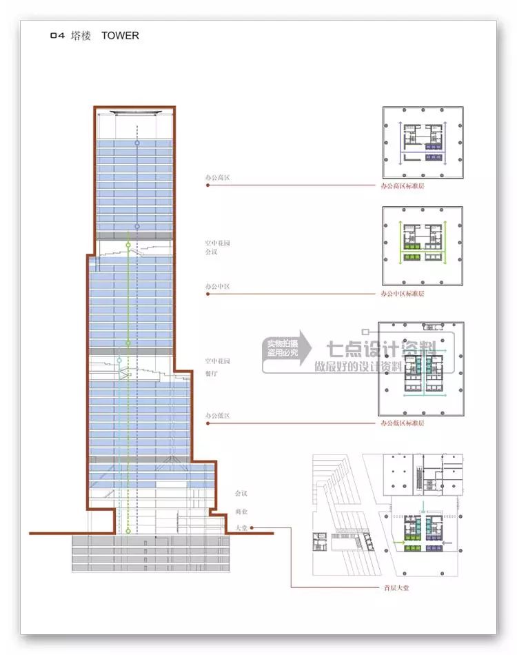 设计资源高层住宅办公写字楼文本-cad-max模型多媒体方案全套99