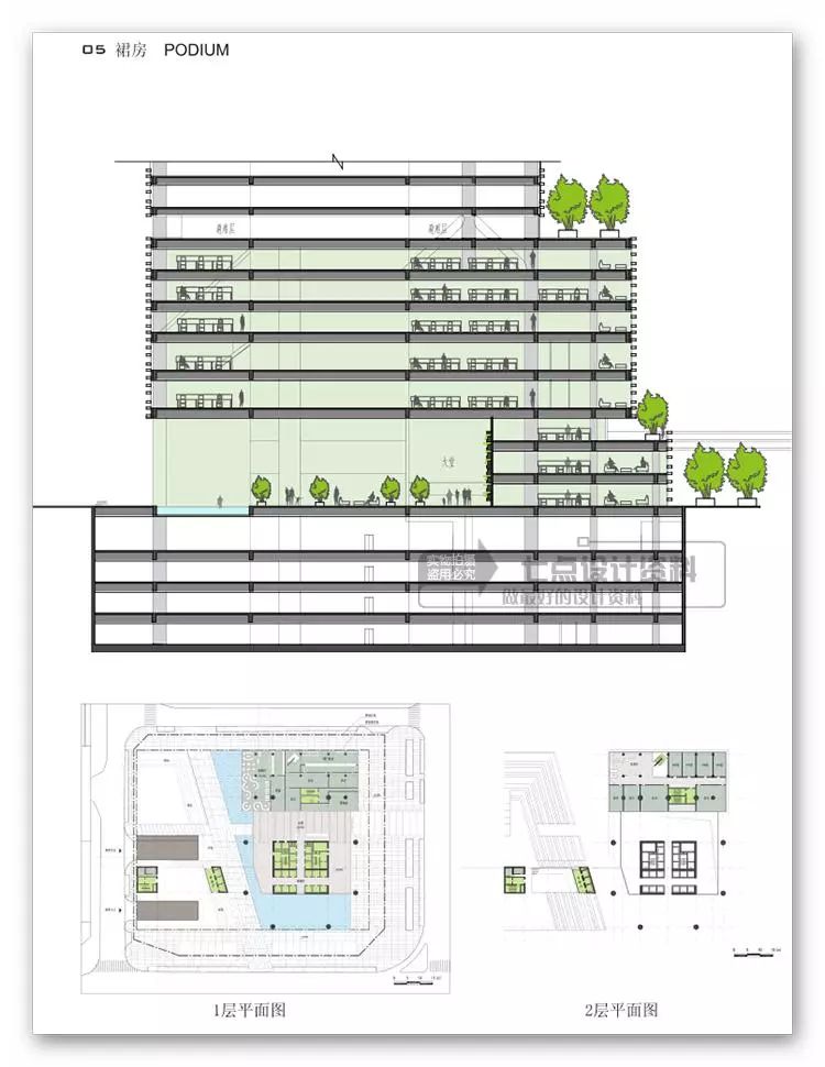 设计资源高层住宅办公写字楼文本-cad-max模型多媒体方案全套99