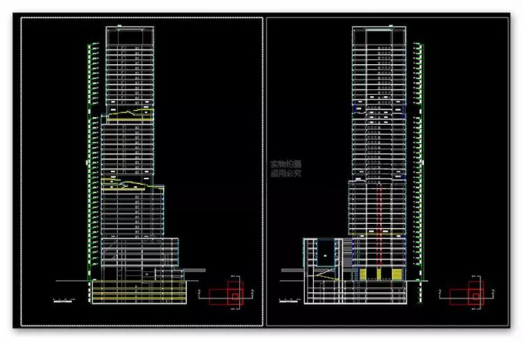 设计资源高层住宅办公写字楼文本-cad-max模型多媒体方案全套99