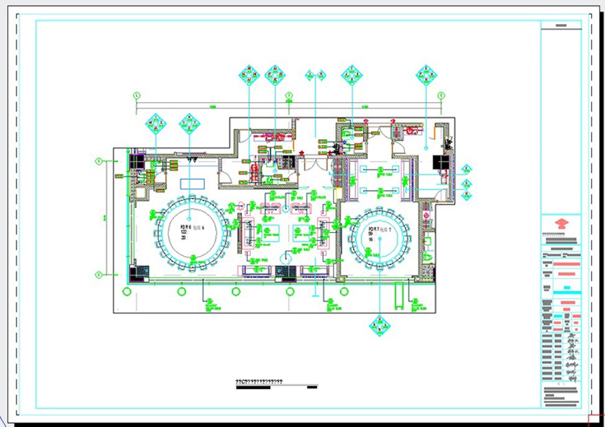 建筑景观69G大小LTW重庆丽晶酒店效果图方案+公区施工图物料+