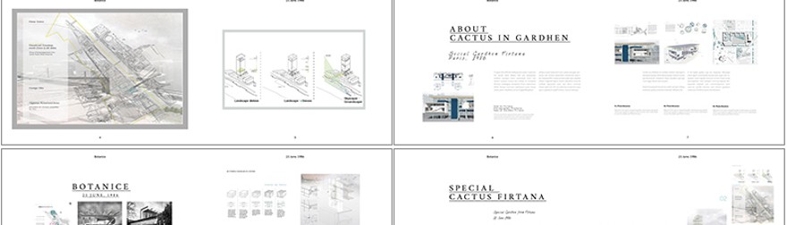 设计资源建筑园林景观环艺答辩图册文本资料集模版PSD排版089