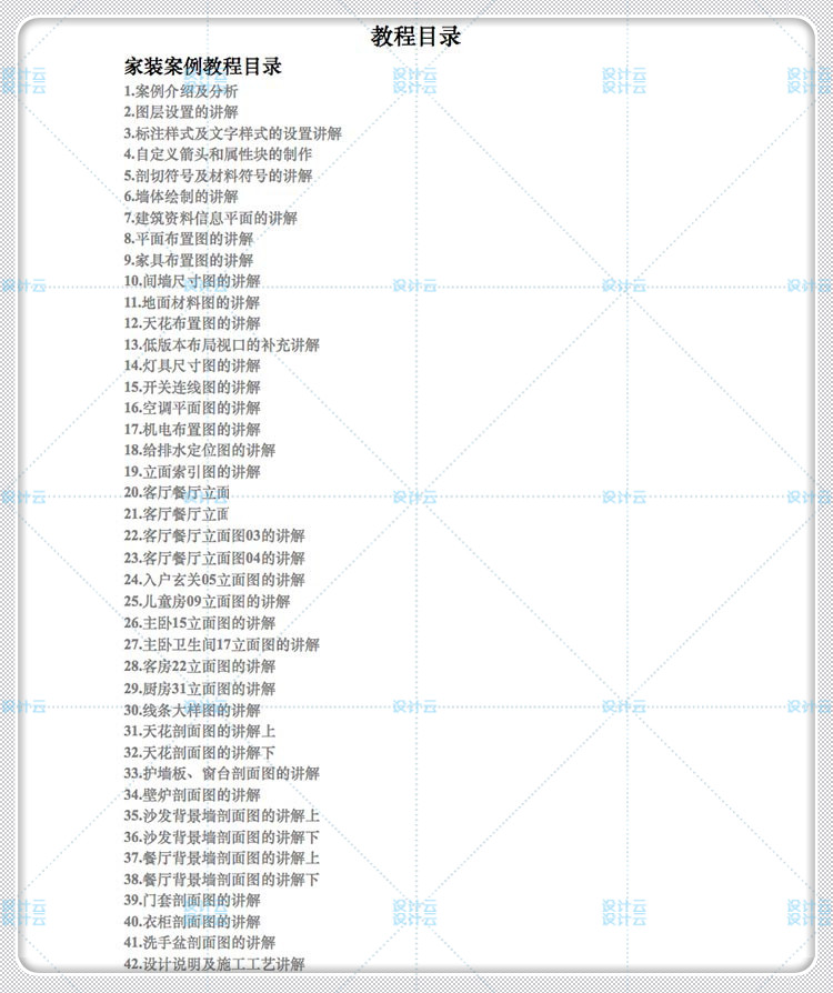 建筑景观autocad布局视频教程SU草图-大师设计素材-软件视高清频教程室内