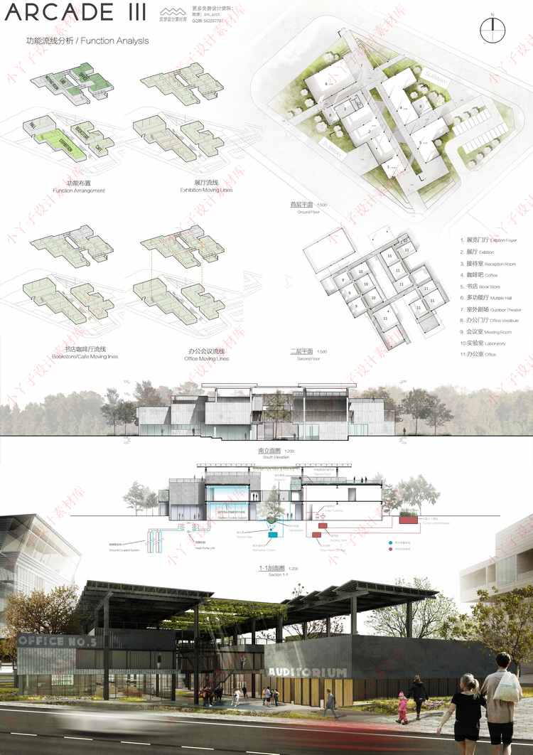 设计资源-全国绿色建筑设计竞赛高清获奖资料集合集