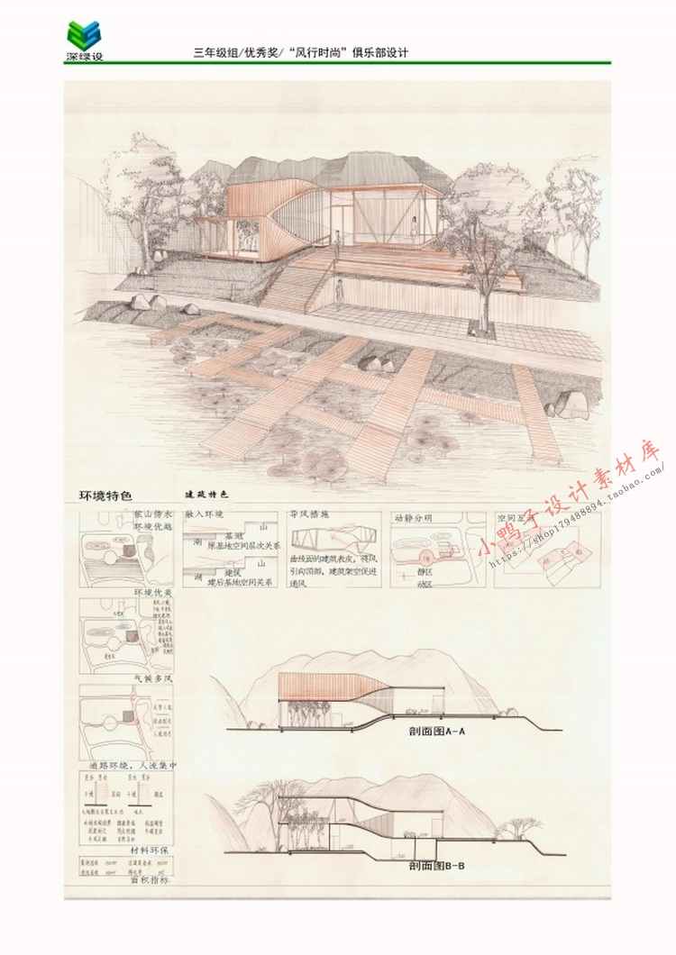 设计资源-全国绿色建筑设计竞赛高清获奖资料集合集