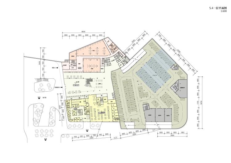 建筑景观规划资料-妇幼保健医院中医院医疗建筑设计分析方案文本效果