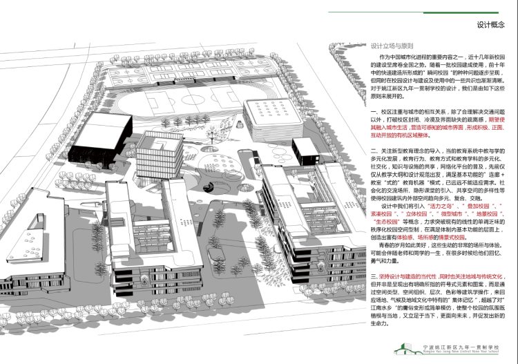 景观建筑素材-022高校校区学校职业学院大学中学小学幼儿园教育方案文本