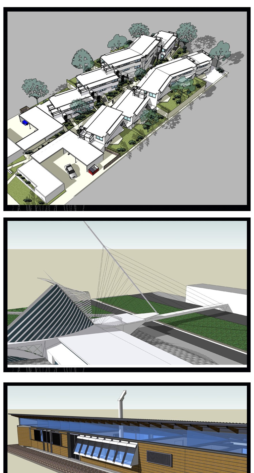 设计资源-263套国内外建筑师资料su模型合集