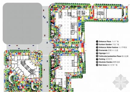城市规划设计商业区景观规划设计方案