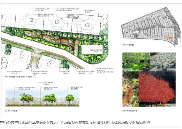 北京某复地元墅住宅规划设计方案（手绘）