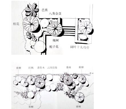 园林手绘练习素材汇总