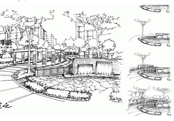 景观手绘基础教程1|共17页