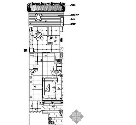 某三层商业别墅装修施工图